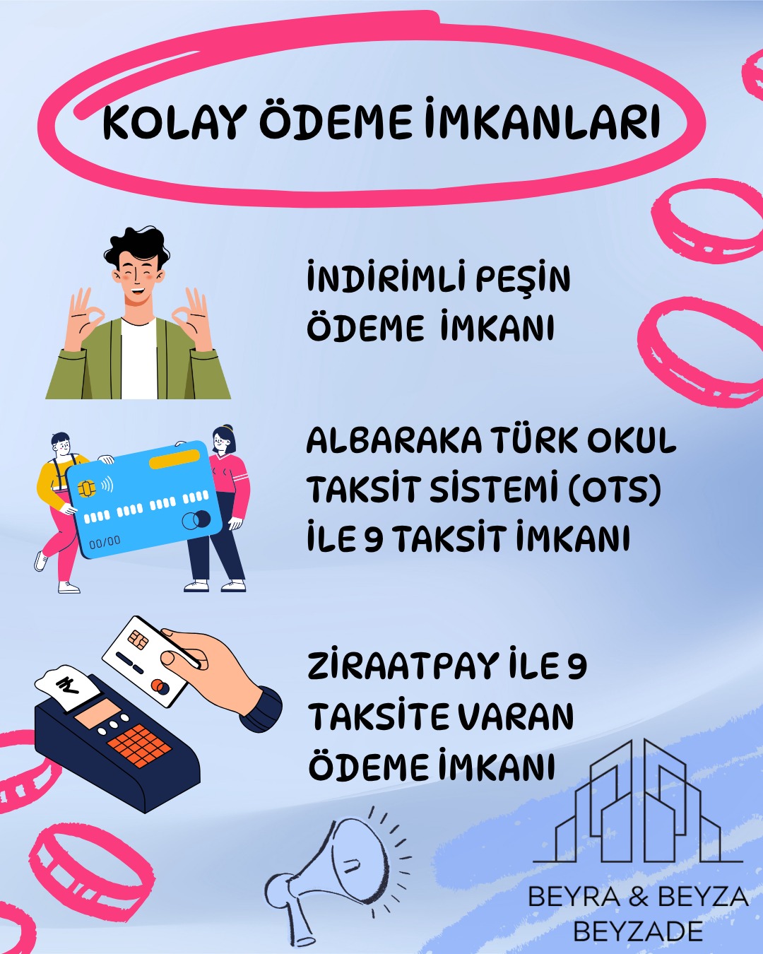 KOLAY ÖDEME İMKANLARIMIZ